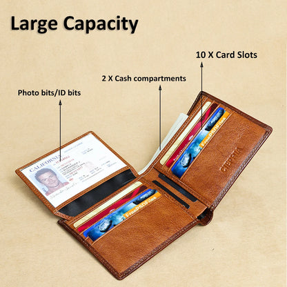 Ciephia Leather RFID Blocking Wallets