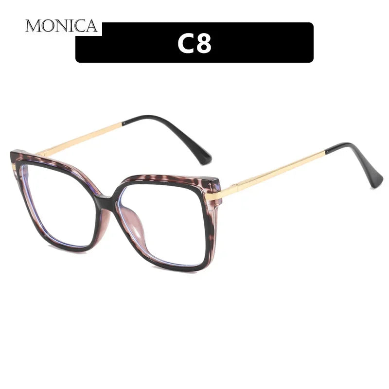 Women's Leopard Print Eyeglasses