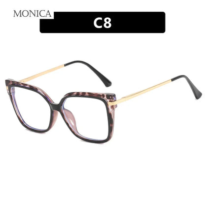 Women's Leopard Print Eyeglasses