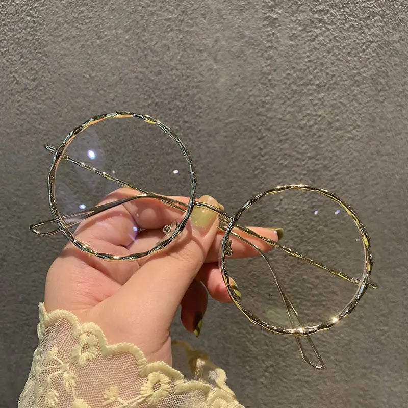 Round Metal Frame Eyeglasses