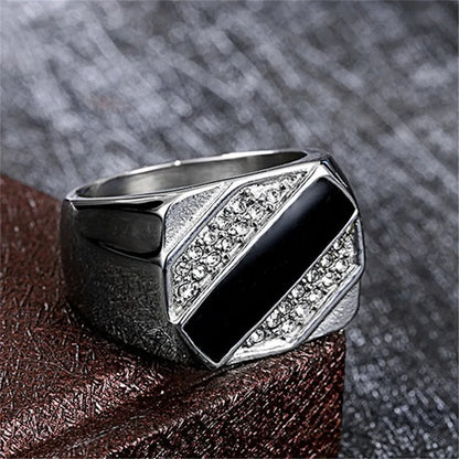 Signet Square Finger Rings