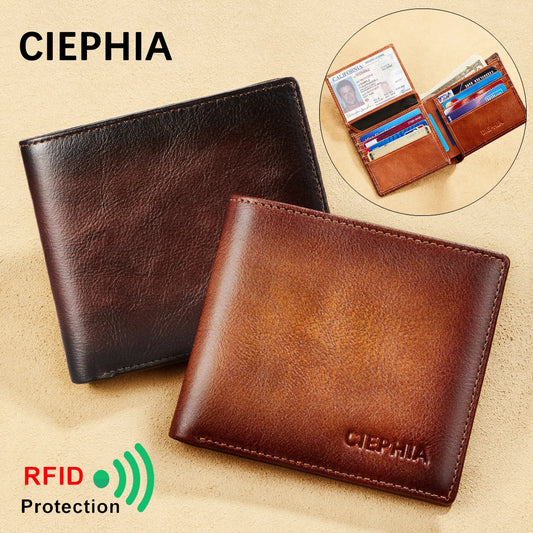 Ciephia Leather RFID Blocking Wallets