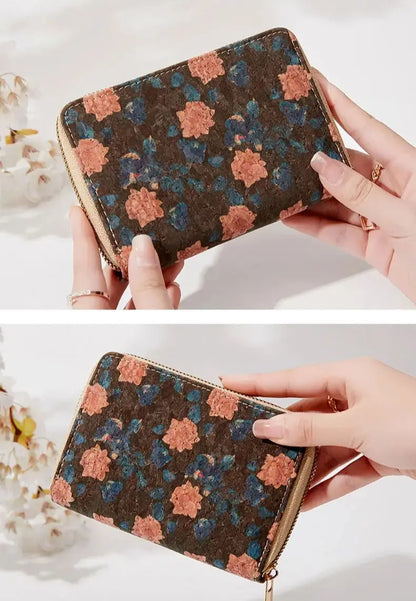 Retro Printed Women's Wallet