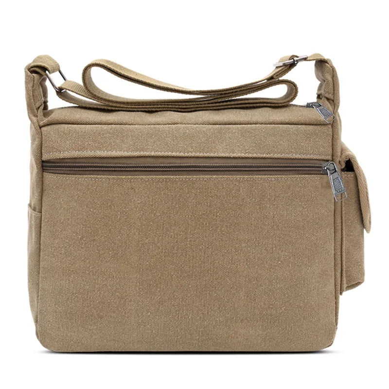 Canvas Messenger Bag