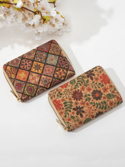 Retro Printed Women's Wallet