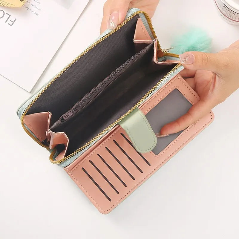 Long Wallet Leather