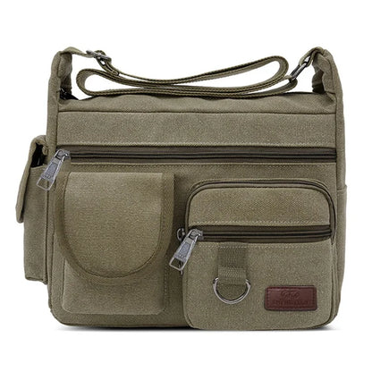 Canvas Messenger Bag