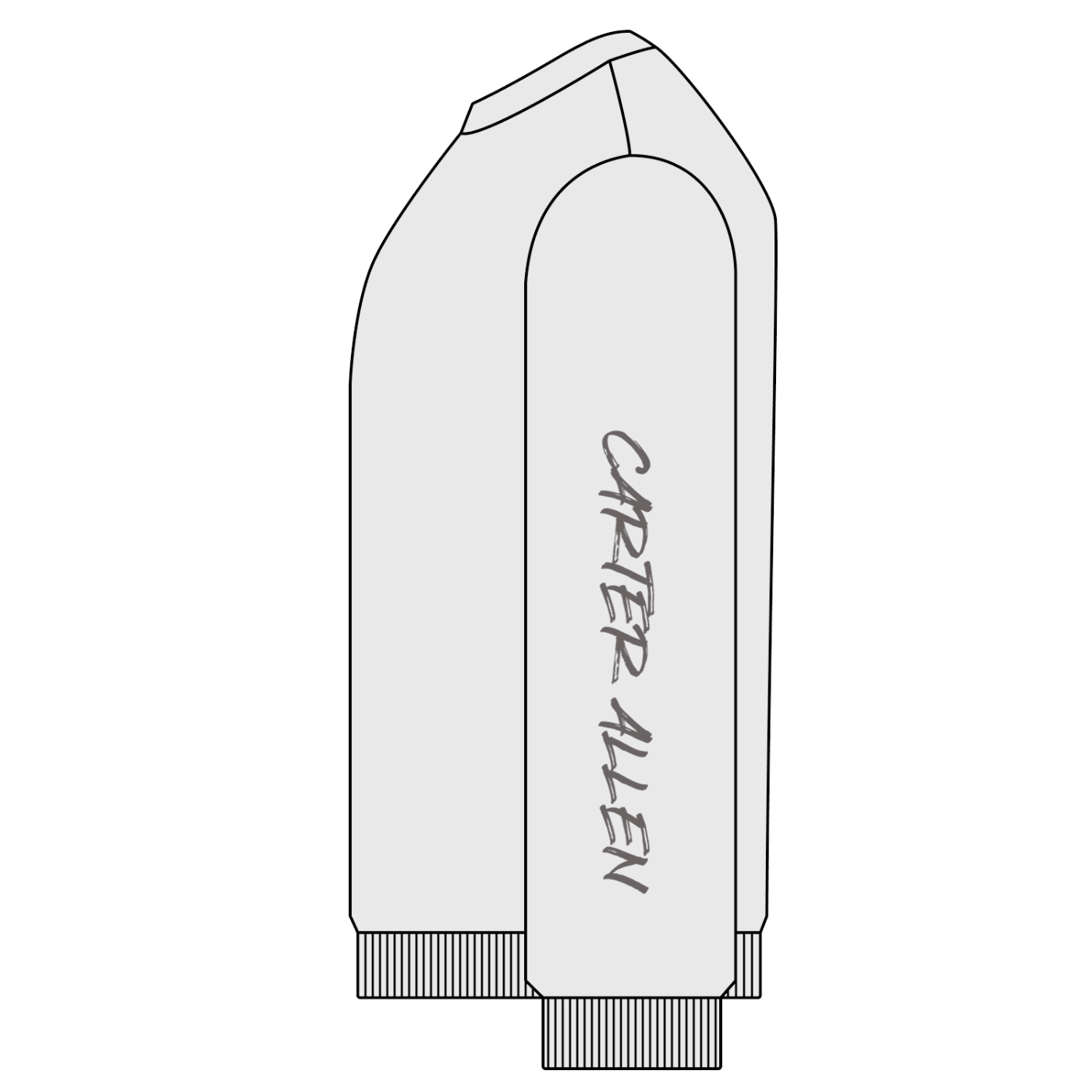 Snow Washed Oversized Sweatshirt