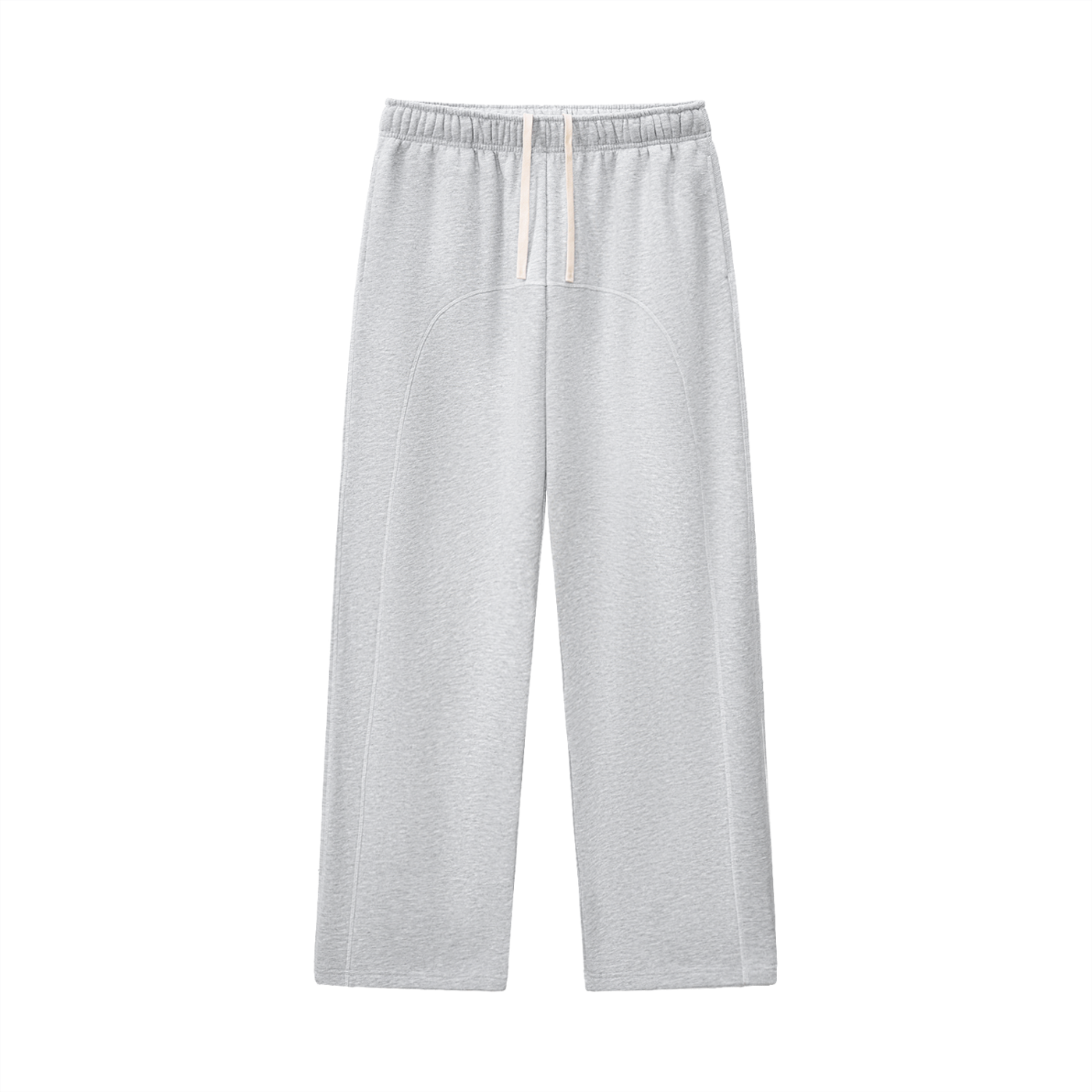 Contrast-Stitched Fleece Sweatpants