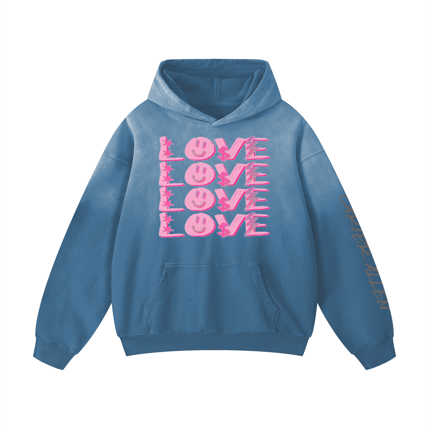 Heavyweight Sunfade Oversized Hoodie