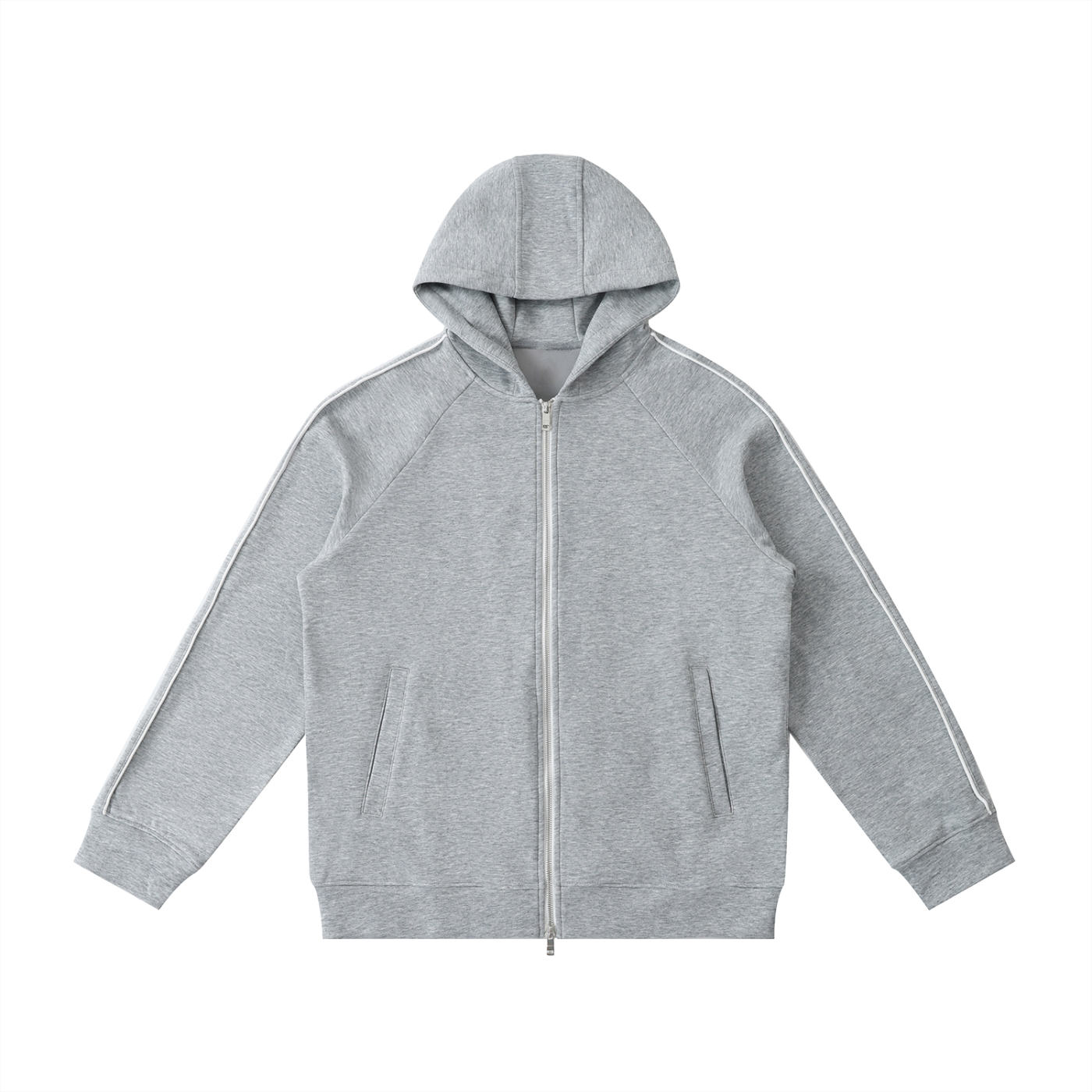 Heavyweight Raglan Sleeve Zip Hoodie