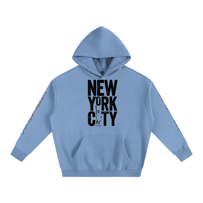 New York Oversize Fleeced Hoodie
