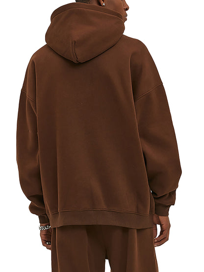 New York Oversize Fleeced Hoodie