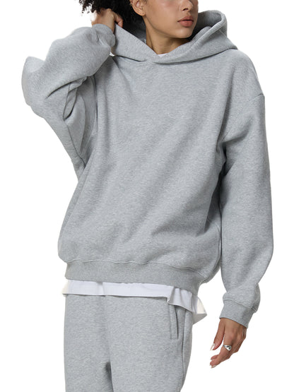 Fleeced Boxy Hoodie