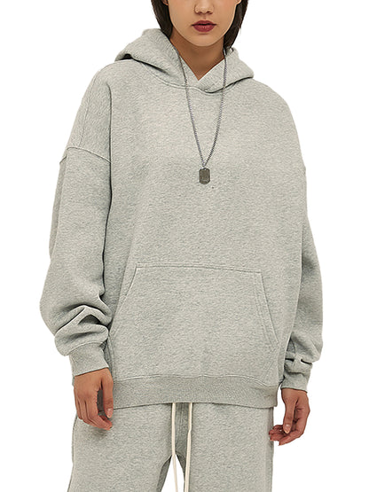 New York Oversize Fleeced Hoodie