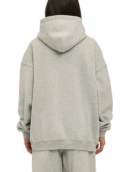 New York Oversize Fleeced Hoodie