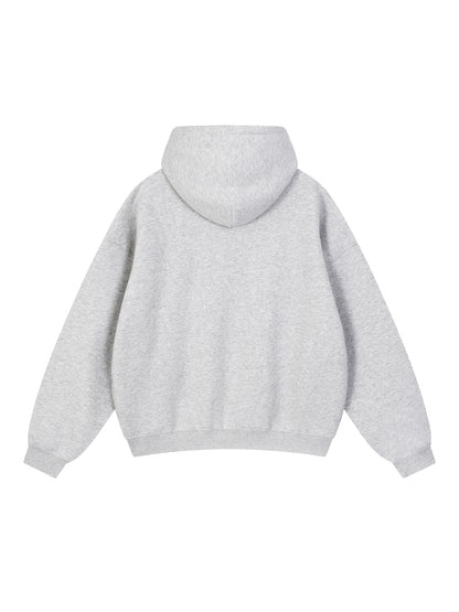Essential Oversized Fleece Boxy Hoodie