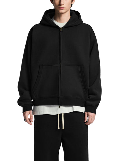 Essential Oversized Fleece Boxy Hoodie
