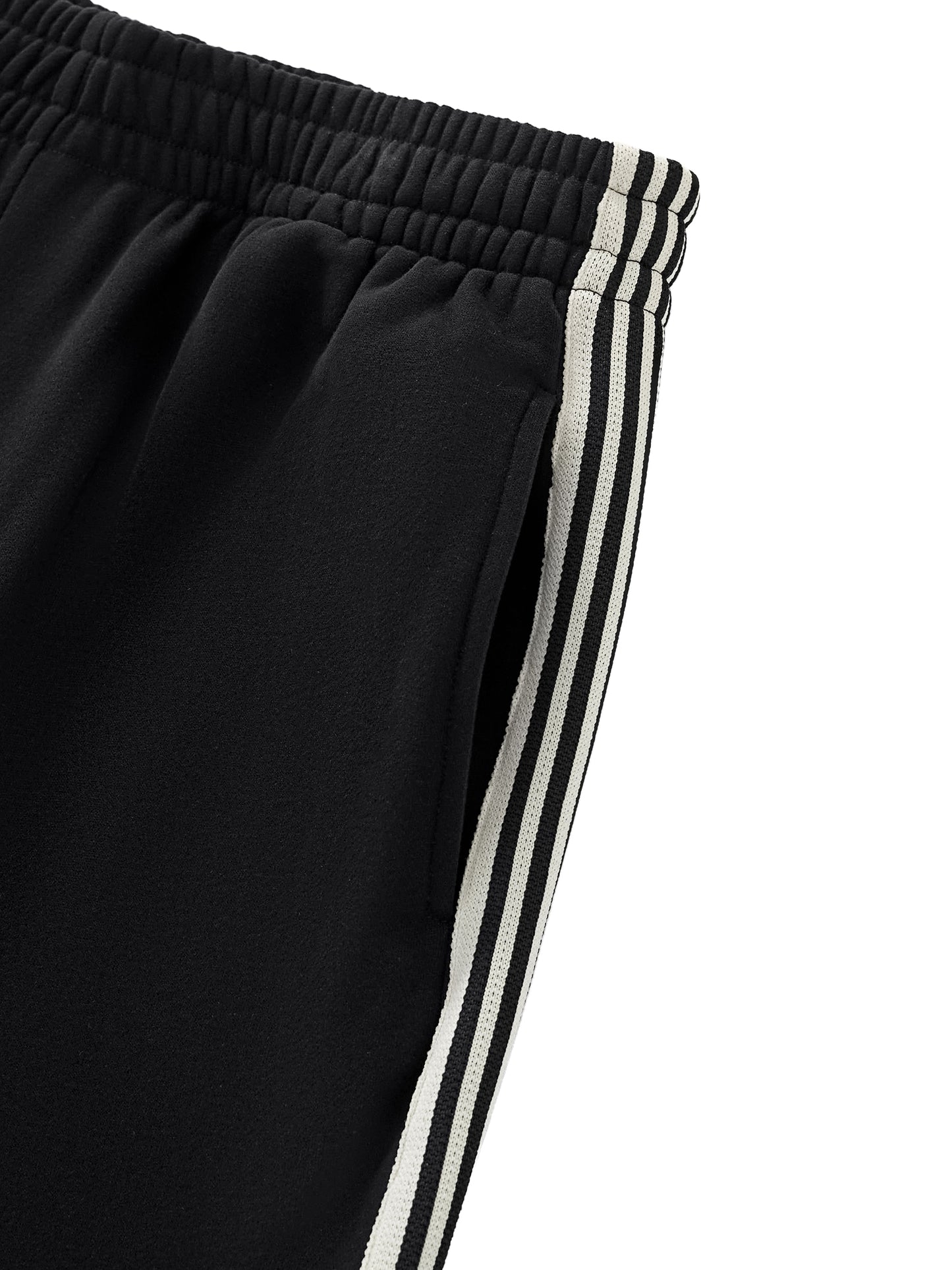 Side Stripe Straight-Leg Pants